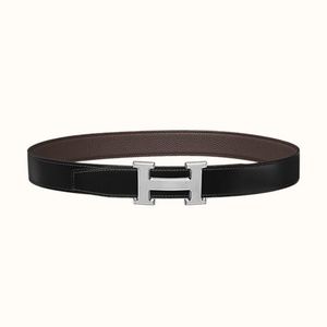 Hermes Guillochee belt buckle & Reversible strap